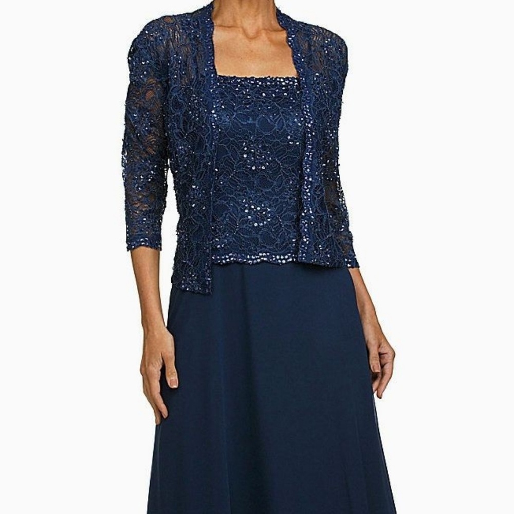 Mother of Groom Flowing Gown